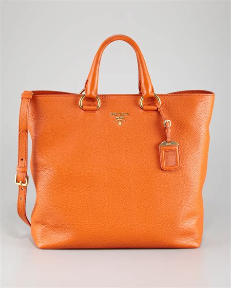 prada bags orange
